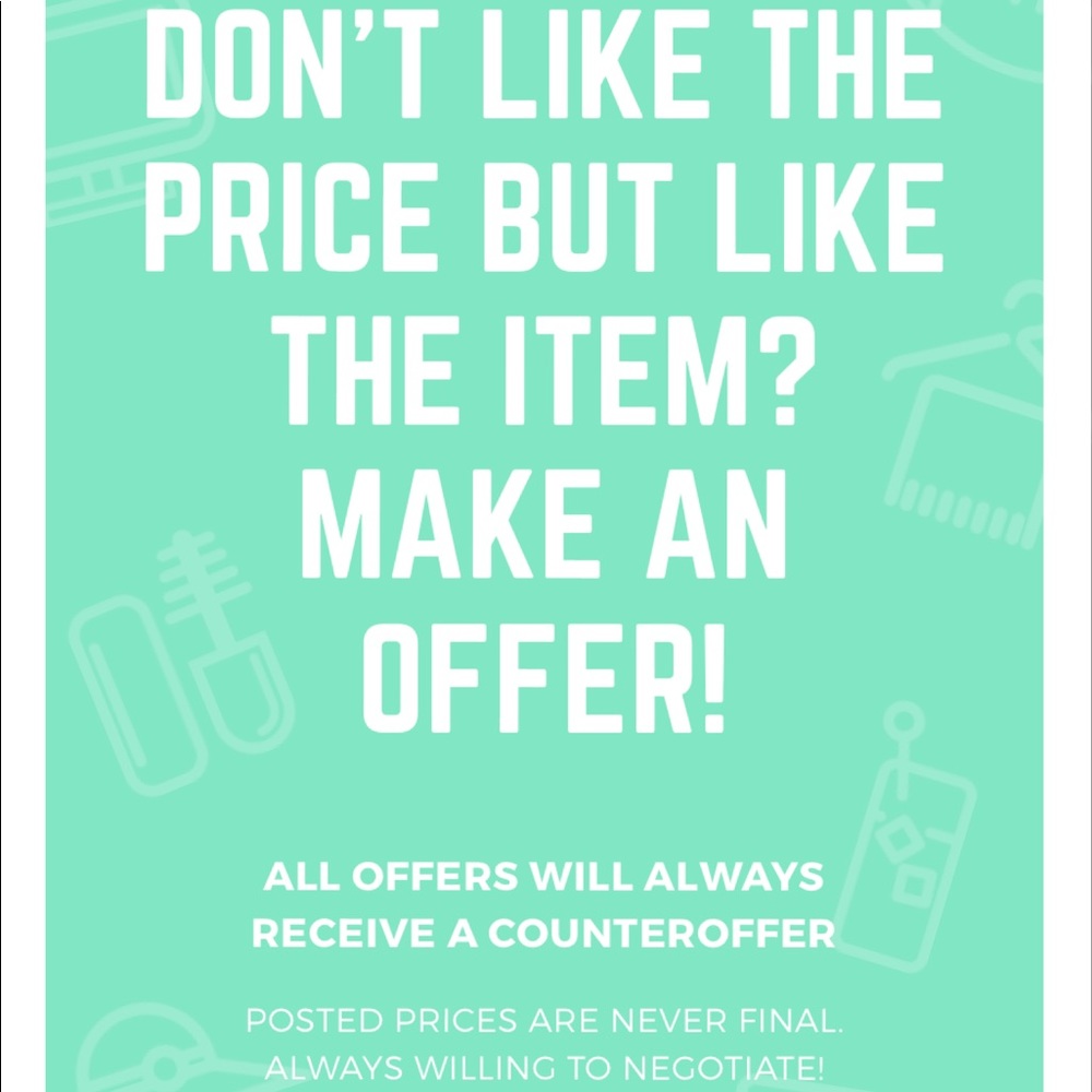MAKE AN OFFER!